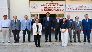 Uşakta sosyal hizmet çalışmaları değerlendirildi
