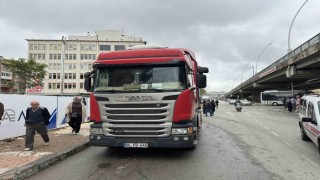 Uşak'ta tırın çarptığı 74 yaşındaki yaya hastanede hayatını kaybetti