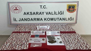 Uyuşturucu sevkiyatına Aksaray jandarmasından darbe: 2 tutuklama