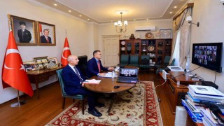 Vali Akbıyık ilçe kaymakamları ile okul güvenliği toplantısı yaptı
