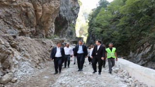Vali Çağatay, Yenice ilçesinde incelemelerde bulundu