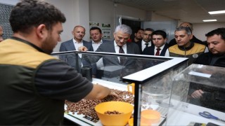 Vali Makas Çilimlide TMO fındık alım merkezini inceledi