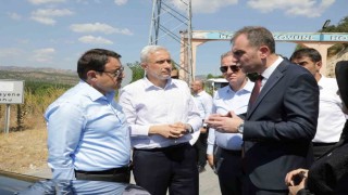 Vali Musa Işın, yol yapım çalışmalarını yerinde inceledi