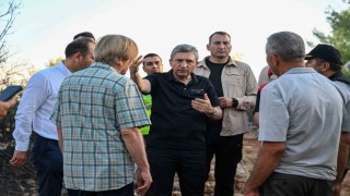 Vali Şahin, Antalyadaki orman yangınlarının son durumunu paylaştı