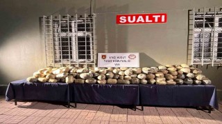 Van'da gerçekleştirilen uyuşturucu operasyonunda 412 bin 741 gram uyuşturucu madde ele geçirildi