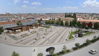 Vezirköprüde Meydan ve Otopark Projesinde ilk kazma vuruluyor