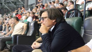 Vincenzo Montella, Kocaelispor-Samsunspor maçını tribünden takip ediyor