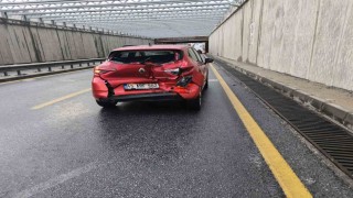 Yağış kazaları da beraberinde getirdi