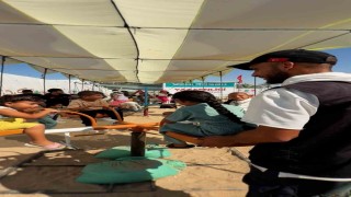 Yedi Başak Gazzede Çocuklar için yaz festivali düzenledi