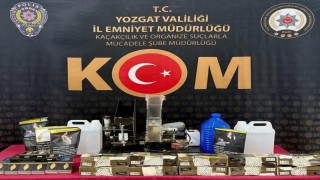 Yozgat'ta 5 bin makaron ele geçirildi
