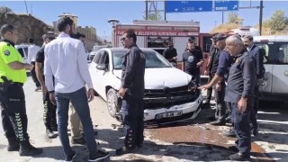 Yüksekova'da trafik kazası: 2 yaralı