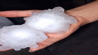 Yüreğir’de Şiddetli Dolu Yağışı Tarım Arazilerini Vurdu