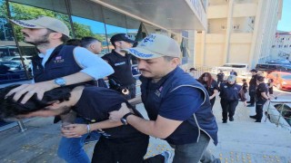 Zonguldak'ta terör örgütü operasyonunda tutuklanan 3 öğrenci hakim karşısında