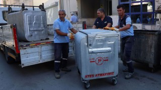 Akdeniz’de Eski Çöp Konteynerleri Yenileniyor