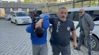 Anahtarı üzerinde unutulan evden hırsızlık zanlısı tutuklandı
