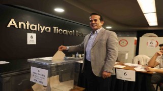 Antalya Ticaret Borsası'nda seçimin ilk turu tamamlandı