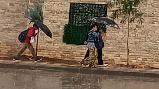 Araban'da sağanak etkili oldu