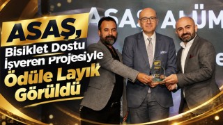 ASAŞ, Bisiklet Dostu İşveren Projesiyle Ödüle Layık Görüldü