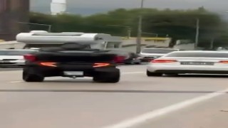 ATV ile drift attı, o anlar kameraya yansıdı