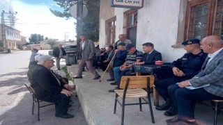 Aydıntepe Kaymakamı Yıldırım köylerde vatandaşların taleplerini dinledi