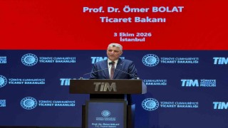 Bakan Bolat: ''En yüksek Eylül ayı ihracat rekoru kırıldı, yıllık bazda yüzde 15,4'lük artışla 26 milyar dolar ihracatı başardık''