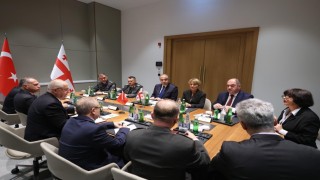 Bakan Güler, Azerbaycanlı ve Gürcistanlı mevkidaşlarıyla bir araya geldi