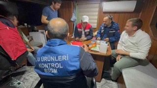 Balıkçılara gece denetimi