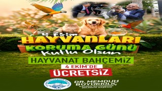 Başkan Büyükkılıç: "Hayvanat bahçesi ücretsiz"