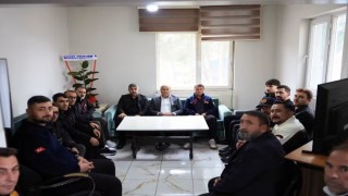 Başkanı Arslan itfaiyecilerin haftasını kutladı