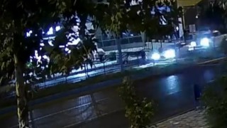 Batman'daki kaza anı kameraya yansıdı