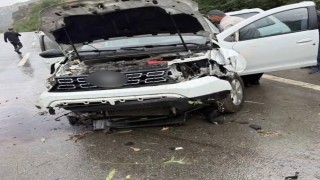 Bingöl'de otomobil ağaca çarptı: 2 yaralı
