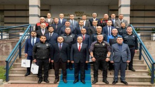 Bolu'da başarılı emniyet personeli ödüllendirildi