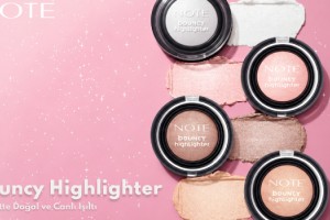 Bouncy Highlighter ile Ciltte Doğal ve Canlı Işıltı