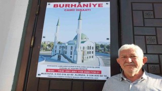 Burhaniye'de Cami inşaatı hayırseverlerin desteğini bekliyor