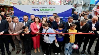 Büyükşehir'den Çorlu'ya iki TEK Market birden