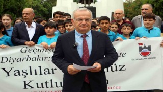 Diyarbakır'da 1 Ekim Dünya Yaşlılar Günü için anlamlı yürüyüş