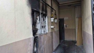 Elektrik panosunda çıkan yangın korkuttu