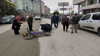 Elektrikli bisiklet kazası: 18 yaşındaki genç yaralandı