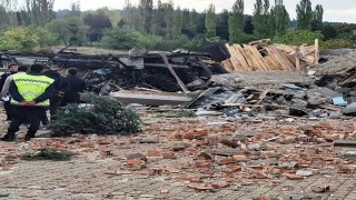 Emet'te kazan dairesinde patlama