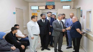 Erzurum il sağlık müdürü meral, ağız ve diş sağlığı merkezini inceledi