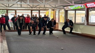 Eskişehir'de huzurevi sakinleri Bocce Dostluk Maçı etkinliğinde bir araya geldi