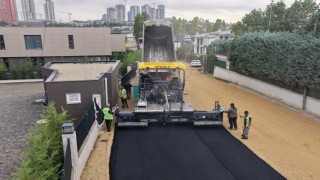 Gölbaşı Belediyesinden eylül ayında 22 bin 500 ton asfalt serimi