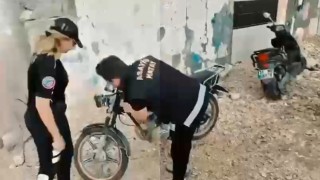 Hatay'da motosiklet tamircilerine yönelik denetim yapıldı