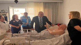 İl Sağlık Müdürü Görgülü'den evde bakım hizmeti alan yaşlılara ziyaret