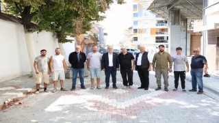 İncirliova'da yol çalışmaları hız kesmeden sürüyor