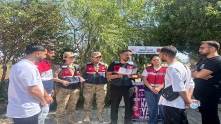 Jandarmadan 213 öğrenciye bilgilendirme faaliyeti
