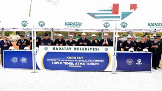 Karatay'da İlçe Emniyet Müdürlüğü ve İstiklal Polis Merkezi için toplu temel atma töreni gerçekleştirildi