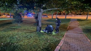 Kavgaya karışan şüpheliler eşyalarını bırakıp kaçtı
