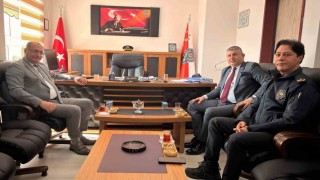 Kaymakam Arıkan'dan, Tayyar Arıkan'a ziyaret