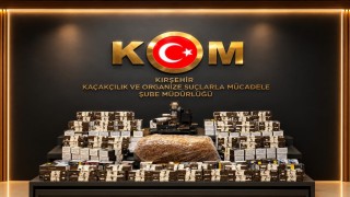 Kırşehir'de kaçak tütün operasyonu: 45 bin 200 makaron ele geçirildi
